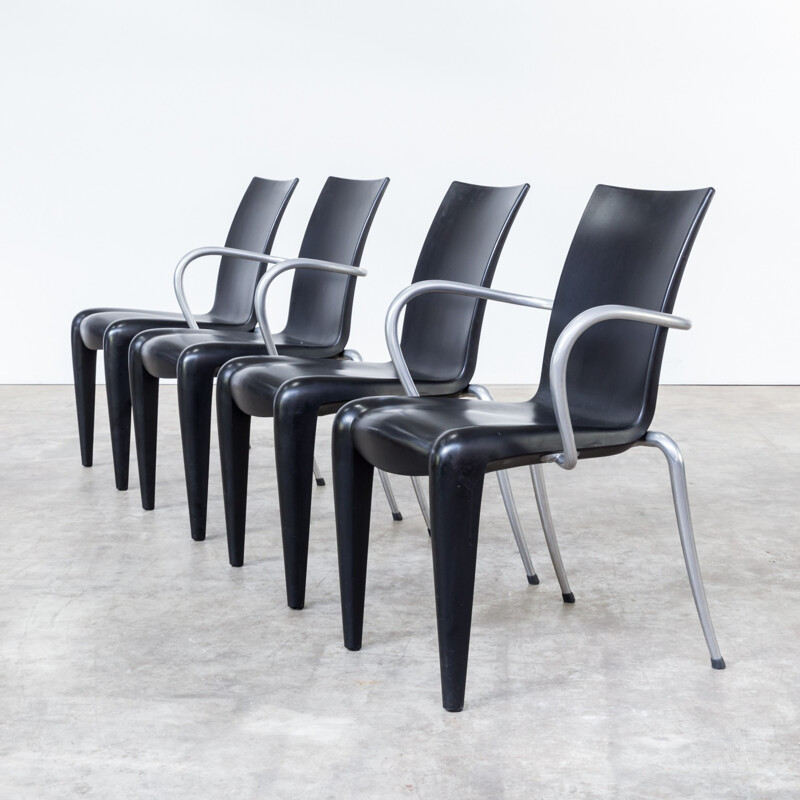 Suite de 4 chaises 'Louis 20' de Philippe Starck pour Vitra - 1990