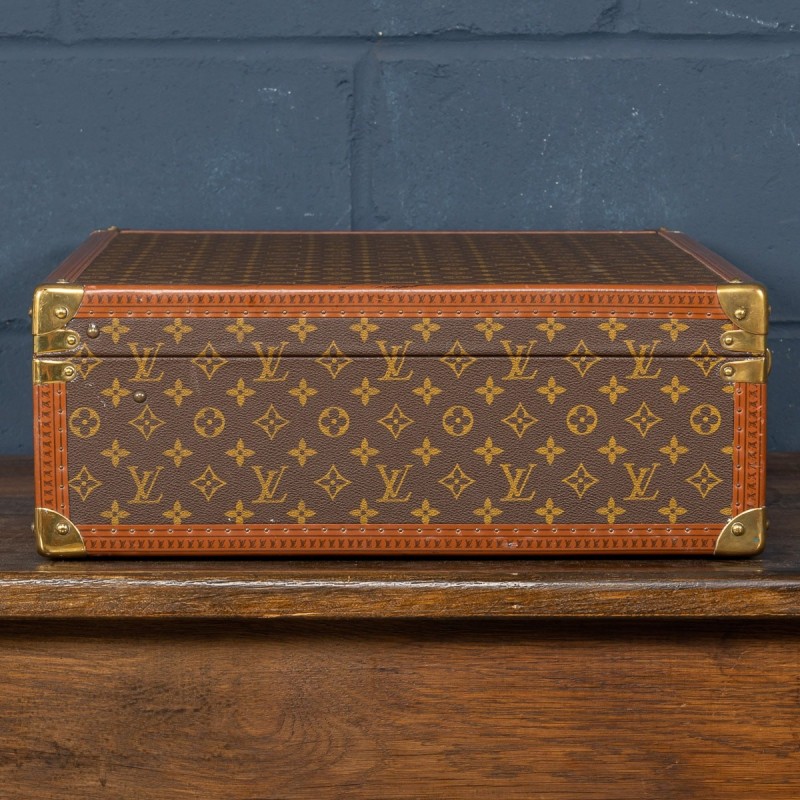 1920s French Monogram Louis Vuitton Cabin Trunk - Leather Storage