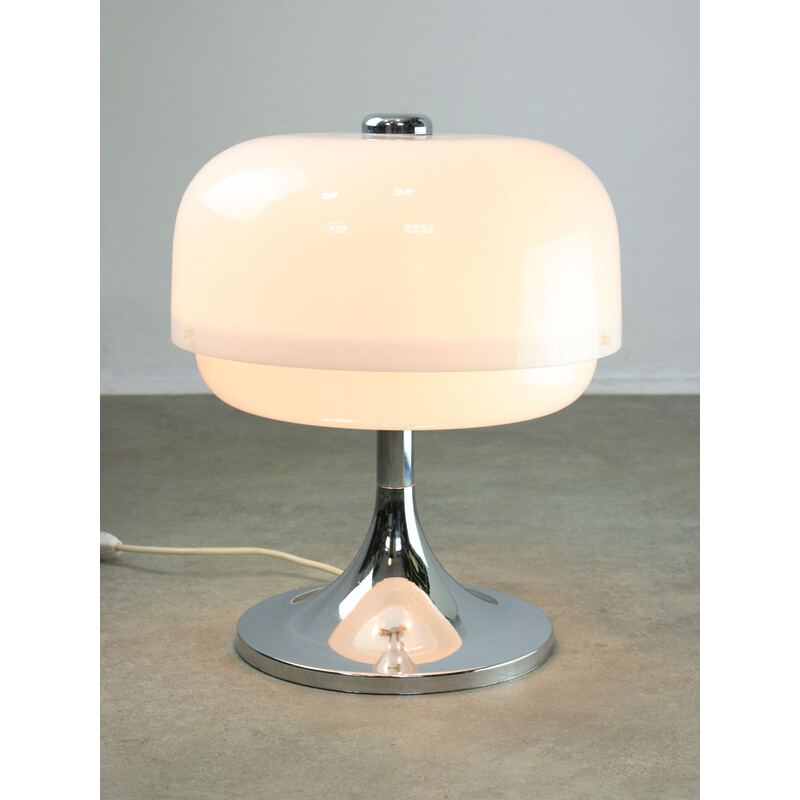 Lampe de bureau vintage à champignon Medusa par Luigi Massoni pour Guzzini