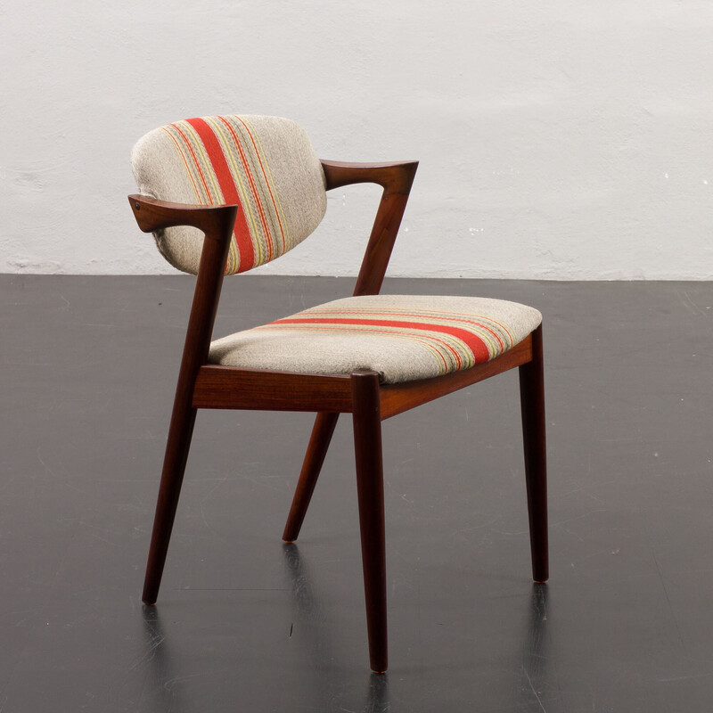Vintage-Stuhl Modell 42 aus Palisanderholz von Kai Kristiansen für Schou  Andersen, Dänemark 1960