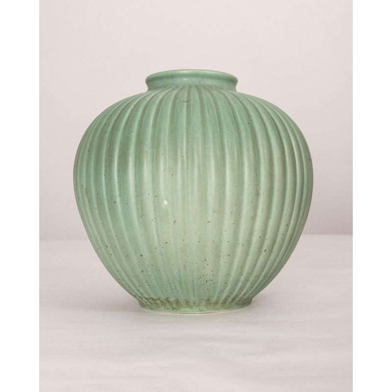 Vase vintage en céramique de Giovanni Gariboldi pour Richard Ginori, Italie  1950