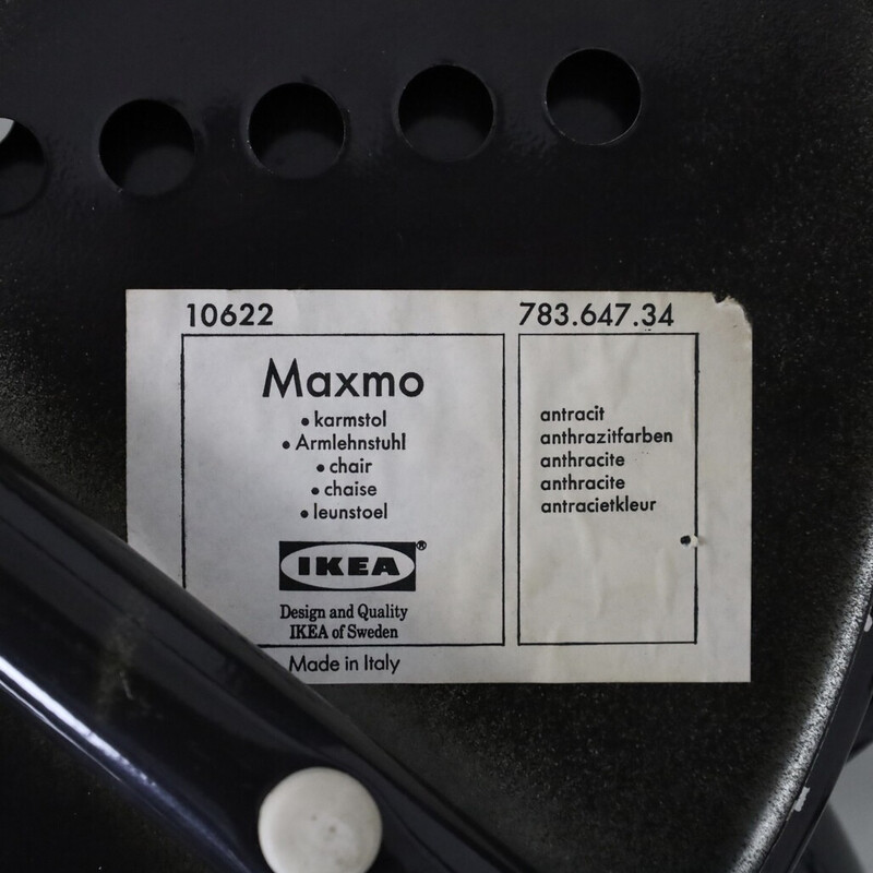 Lot de 6 chaises à repas vintage Maxmo pour Ikea, 1980