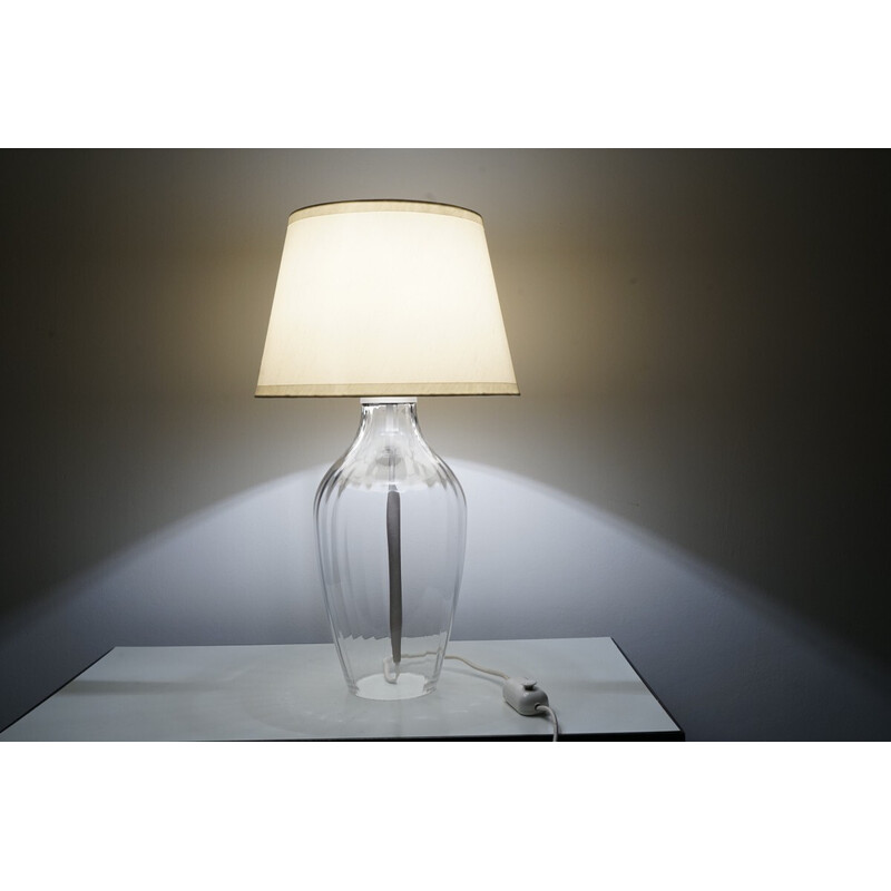 Nachttischlampe aus Glas für Ikea, 1970