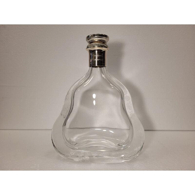 Bouteille carafe à cognac vintage en cristal de Baccarat par Richard  Hennessy, France 1990