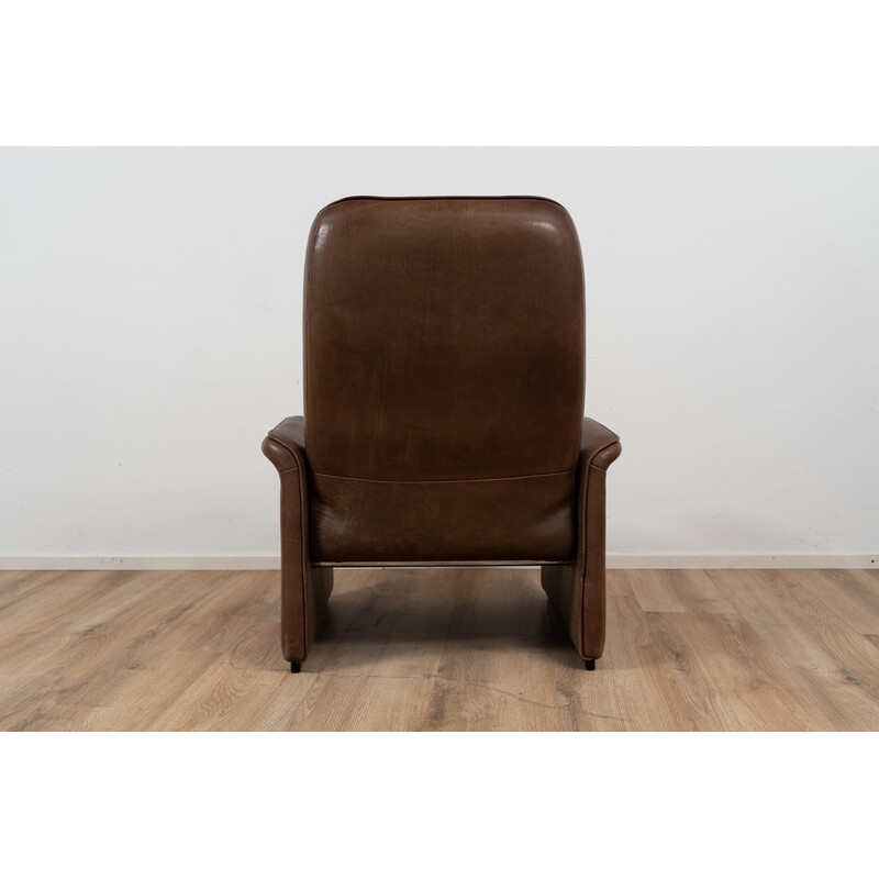Vintage fauteuil model DS-50 in bruin leer voor De Sede