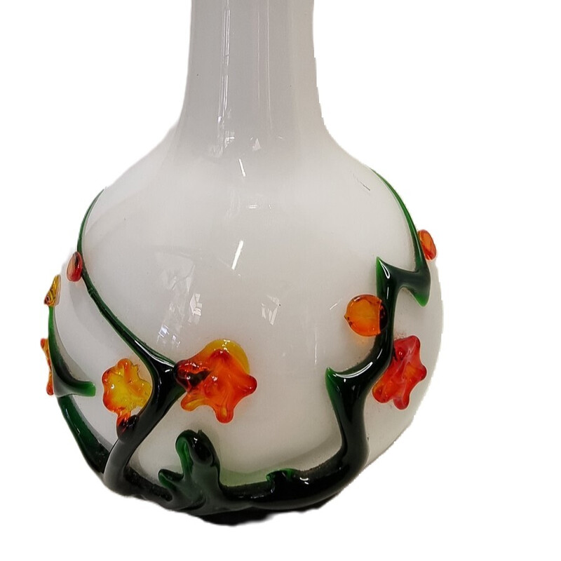 Vintage handgeblazen Murano glazen vaas, Italië 1950