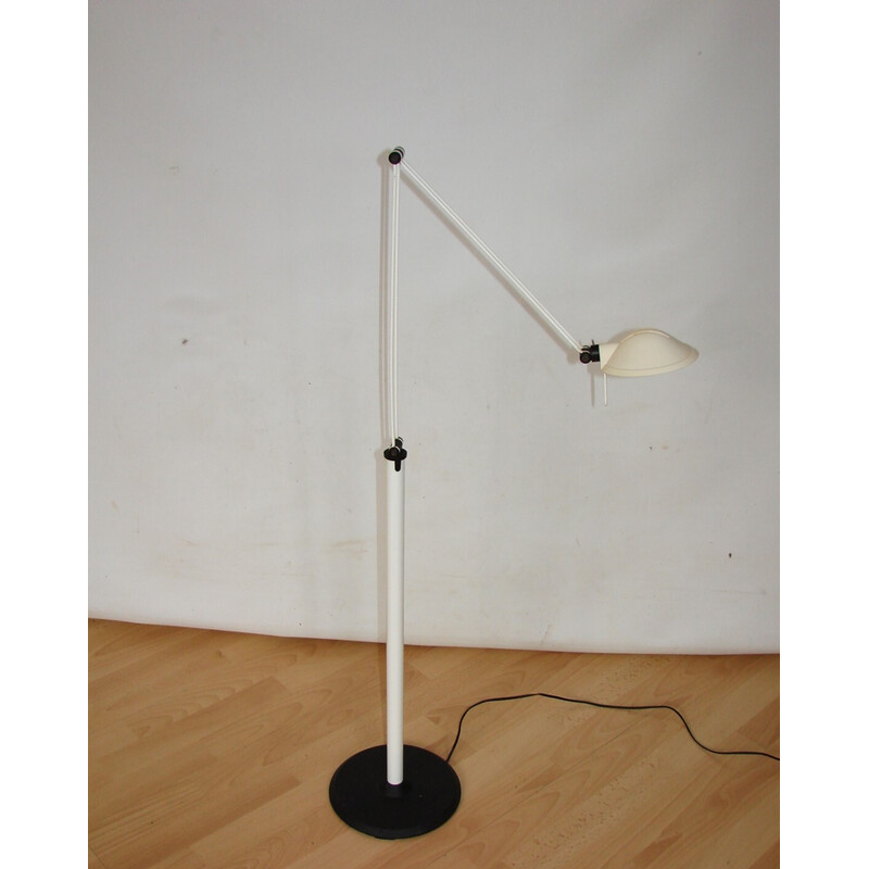 Vintage metal and plastic floor lamp for Ikea, 1990