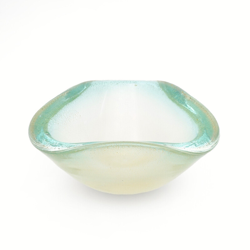 Vintage Murano glass bowl, Italy 1960
