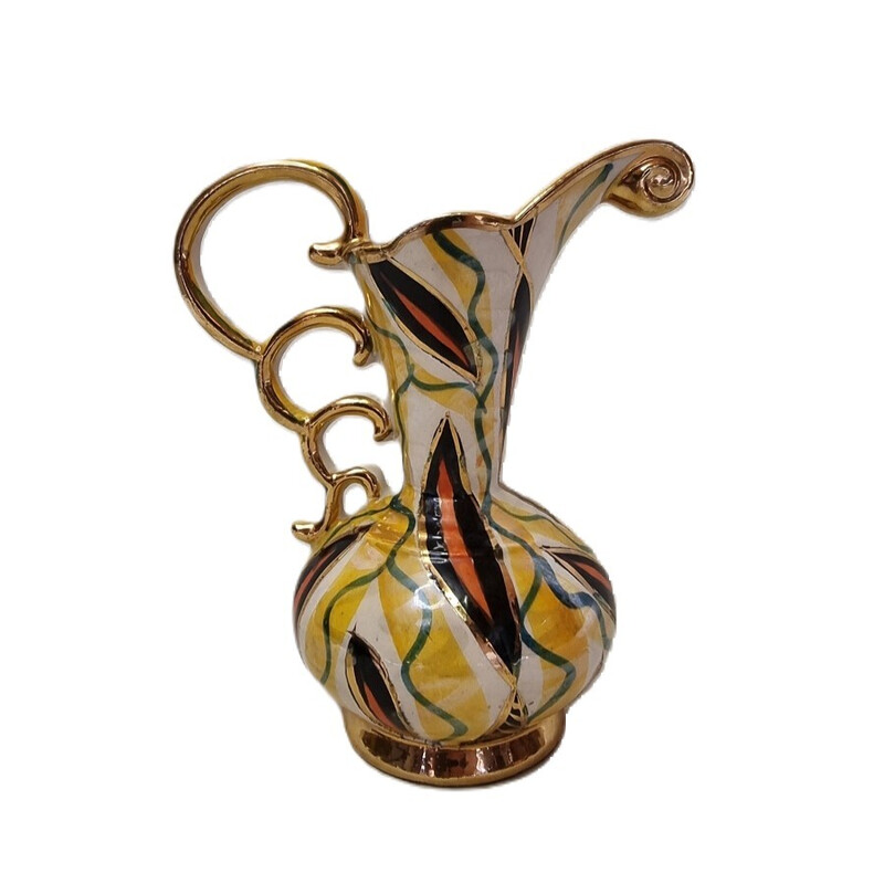 Caraffa in ceramica vintage di Henri Bequet, Belgio