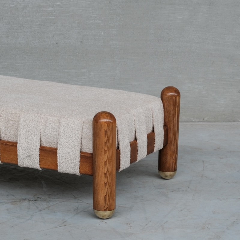 Vintage wooden daybed, Italy