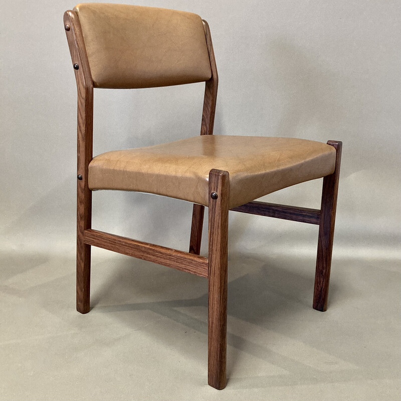 Set of 4 vintage rosewood chairs