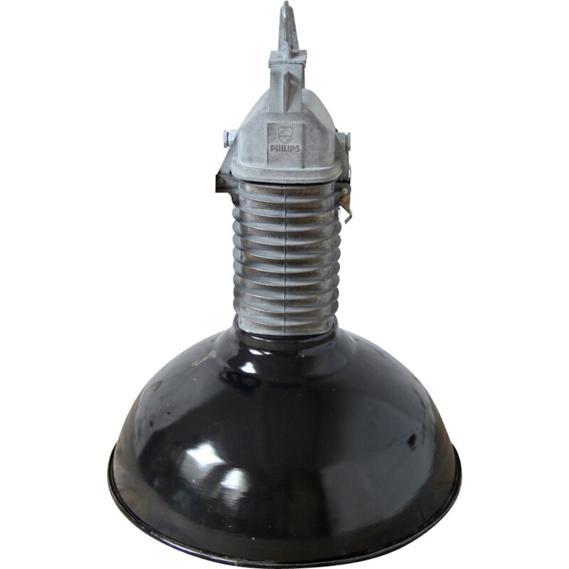 Lampe vintage Philips industrielle - 1950