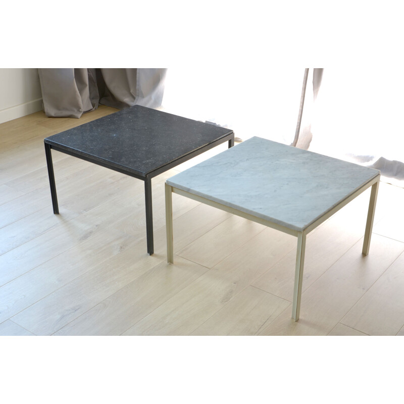 Pair of "T-angle" low tables by Florence Knoll for Knoll International