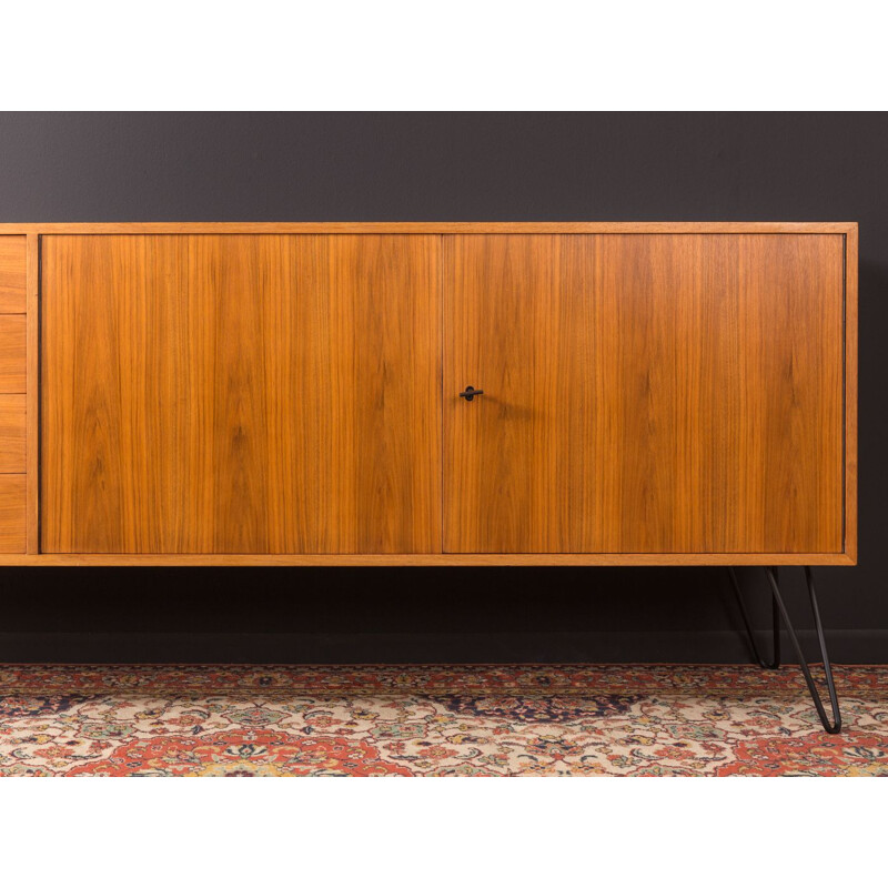 Vintage German sideboard in walnut