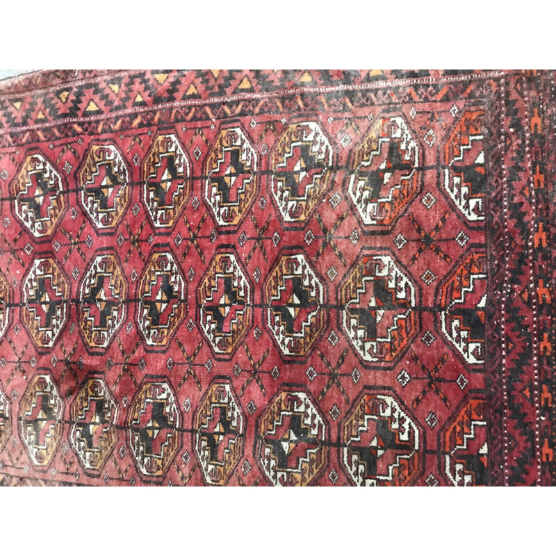 Tapis vintage turkmen en style Boukhara