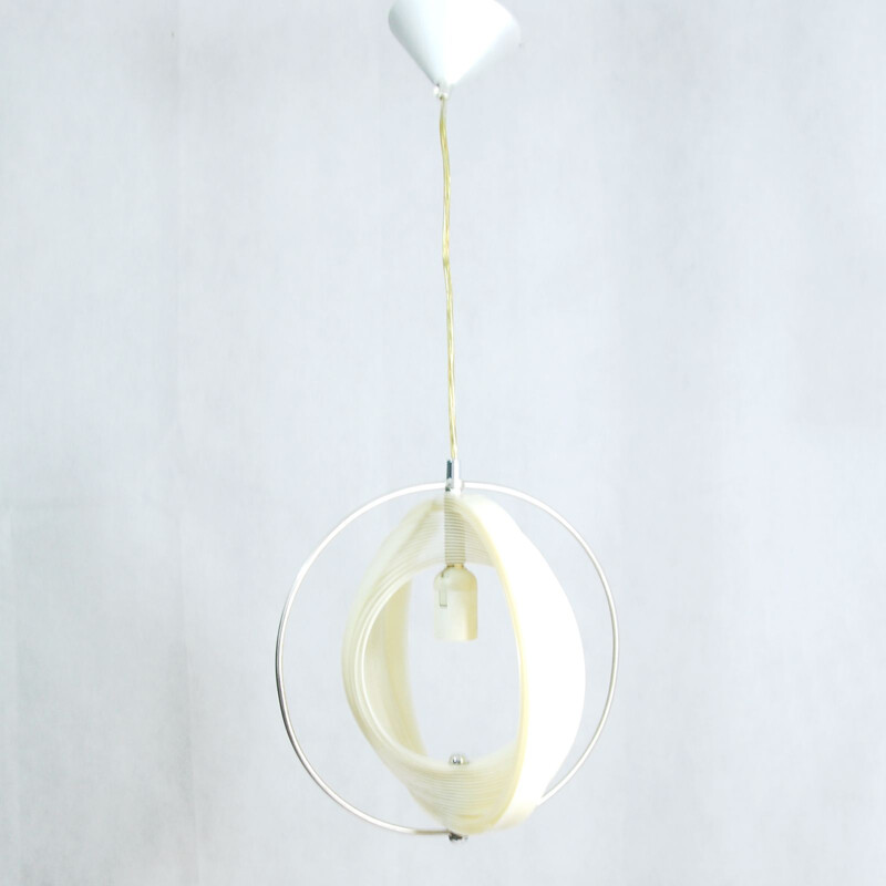 White pendant lamp by Prisma Leuchten