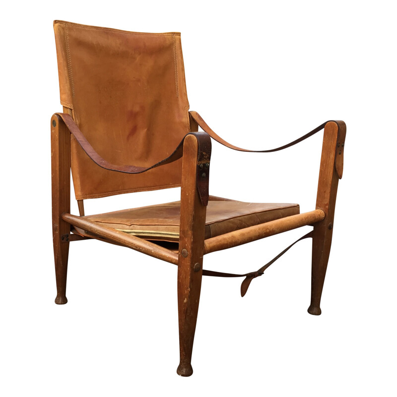 Rud Rasmussen safari chair, Kaare KLINT - 1960s