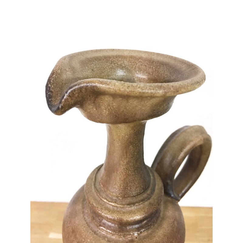 Vintage ceramic pitcher by Jean Marais, 1970